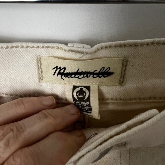 NEW Madewell Vintage Canvas The Perfect Vintage Slouchy Wide Leg Jeans Size 31 - Picture 12 of 12